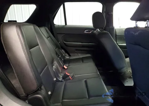 2018 Ford Explorer Police Interceptor из США, поврежденный, VIN 1FM5K8AR7JGA71180